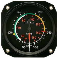 Winter 80mm 6513 0-160kt Single Turn ASI